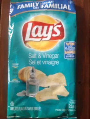 Potato Chips - Salt & Vinegar Lay's , code 0060410017784