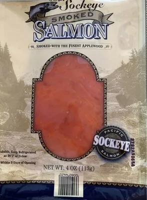 Smocked salmon Wild sockeye 4 oz, code 00604420