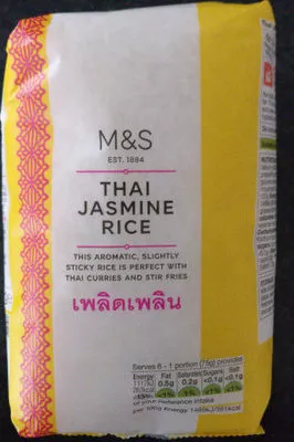 Thai Jasmine Rice Marks & Spencer 500 g e, code 00613873