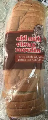 100% Whole wheat bread Old Mill 520g, code 0061483032612