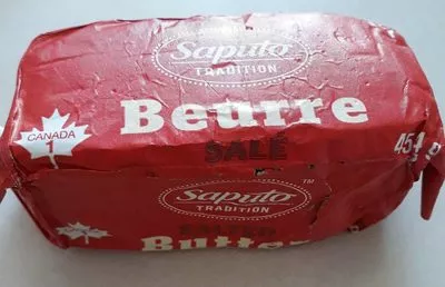 Beurre salé Saputo , code 0063549301007