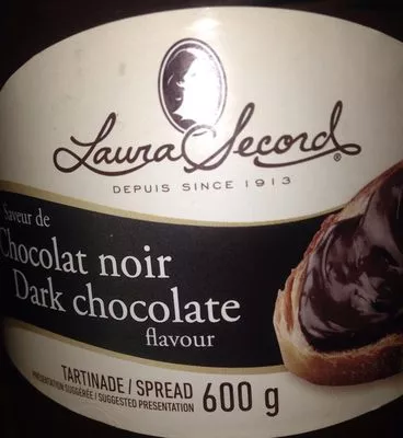 Tartinade Chocolat Noir Laura Secord 600g, code 0063675007392