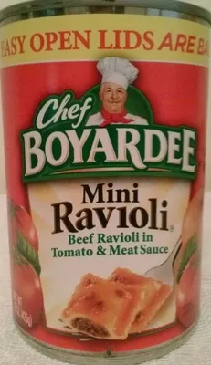 CHEF BOYARDEE Mini Ravioli, 15 OZ Chef Boyardee 15 oz (425 g), code 0064144043064
