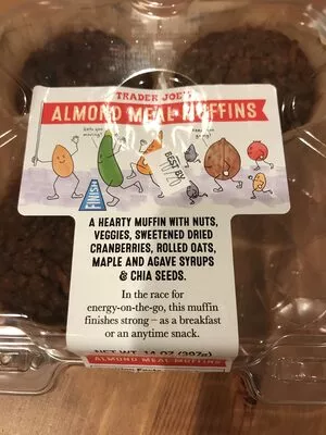 Almond meal muffin Trader Joe’s 14 oz, code 00649902