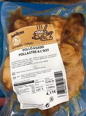 Pollo asado Bonarea 19.0 g, code 00650008602720004116