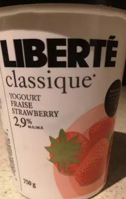 Liberté classique yogourt Fraise Strawberry Liberté 750 grammes, code 0065684009183