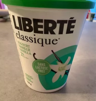 Yogourt vanille 2% Liberté 750 g, code 0065684107612