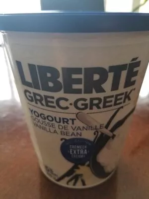 Yogourt grec vanille Liberte 750 g, code 0065684479658