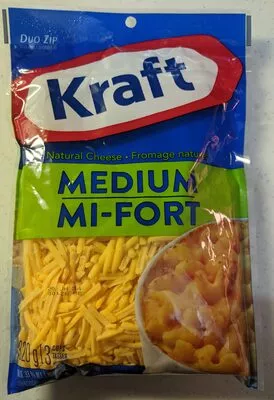 Kraft Shredded Medium Cheese Kraft,  Heinz 320 g, code 0068100895599