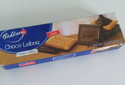 Dark crispy cookies Bahlsen,  Leibniz 125 g, code 0070569291409