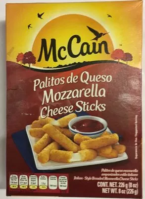 Palitos de queso mozzarella Mc cain 226 g, code 0072714110849