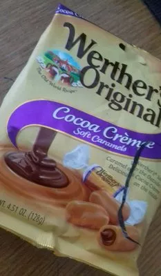 Cocoa creme soft caramels Werthers Original 128g, code 0072799053246