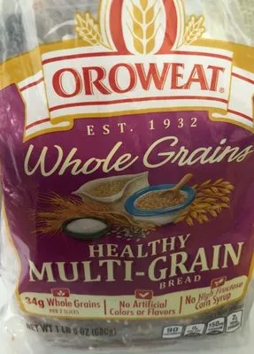 Healthy multi-grain bread, multi-grain Oroweat , code 0073130003678