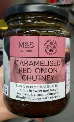 Caramelised Red Onion Chutney Marks & Spencer 330 g, code 00737111