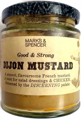 M&S dijon mustard Marks & Spencer 185g, code 00738460