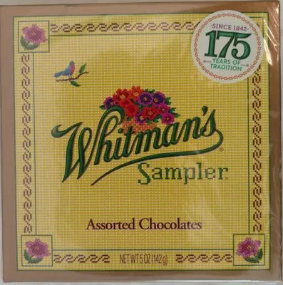 Assorted Chocolates Whitman's, Whitman's Candies  Inc. , code 0076740070740