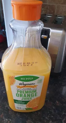 Premium 100% orange juice Wegmans 1,75l, code 0077890440957