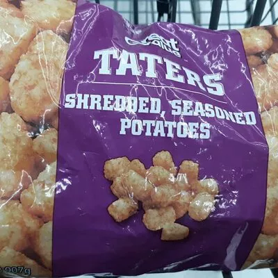 Taters Shredded, Seasoned Potatoes Great Value , code 0078742430287