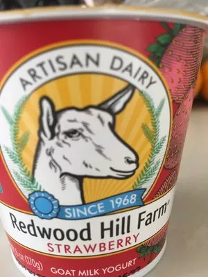 Redwood hill farm, goat milk yogurt, strawberry Redwood Hill Farm , code 0081312200647