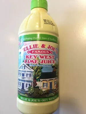 The original key west lime juice from concentrate Nellie & Joe's 16 Fl. oz., code 0084744001011