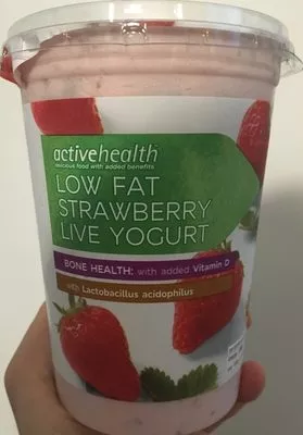 Low Fat Strawberry Live Yogurt Marks & Spencer , code 00867146
