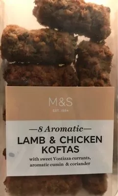 Lamb & chicken koftas M & S , code 00887861