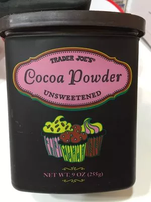 Cocoa powder Trader joe’s 9oz 255g, code 00930505