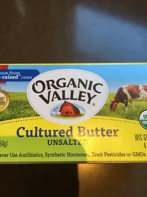 Cultured butter Organic Valley 1 lb, code 0093966130003