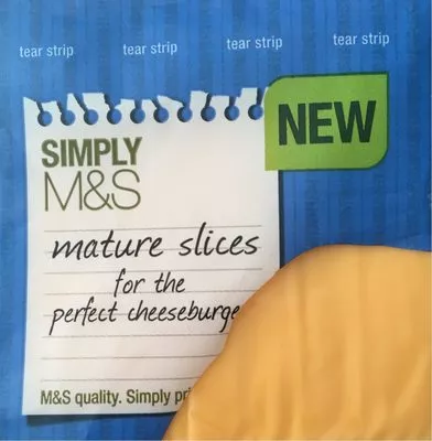 Mature Slices for Cheeseburger Marks & Spencer 250 eg e, code 00972468