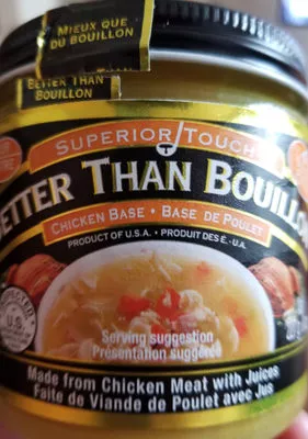 Better than bouillon base de poulet roti Better than bouillon 227 g, code 0098308002925