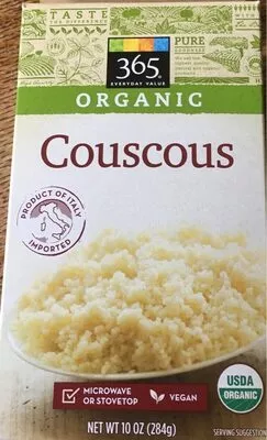 Organic couscous 365 Everyday Value , code 0099482447915