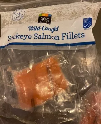 Wild caught sockeye salmon fillets  , code 0099482477950