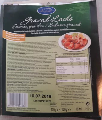 Gravad-Lachs Laschinger 100 g, code 01027006