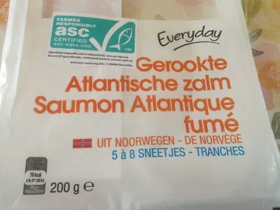 Saumon Atlantique fumé  , code 01140411