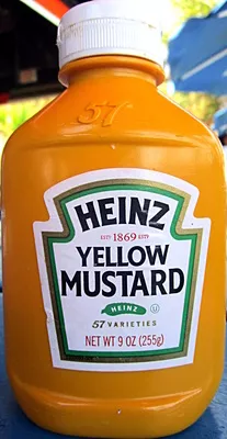 Yellow Mustard Heinz 9 OZ (255 g), code 01322109
