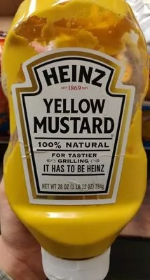 Yellow mustard HEINZ 28 oz, code 01365502