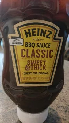 BBQ Sauce Classic Sweet & Thick Heinz , code 01371202