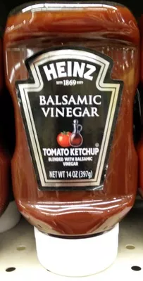 Tomato ketchup blended with balsamic vinegar, balsamic vinegar Heinz 14 OZ (397 g), code 01389609