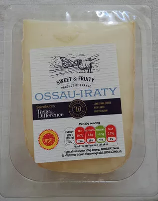 Taste the Difference Ossau-Iraty Taste the Difference, Sainsbury's 180 g, code 01847376