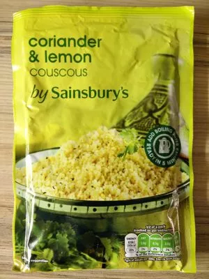 Coriander & Lemon Couscous Sainsbury's 110g, code 01892406