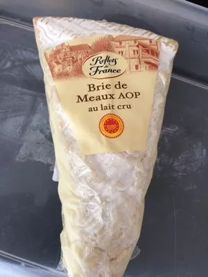Brie de Meaux AOP au lait cru  , code 0219741021841