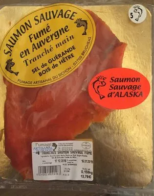 Saumon sauvage fumé en Auvergne  , code 0240624090463