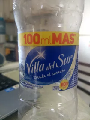 agua mineral natural sin gas Villa del Sur 600 ml, code 02817337
