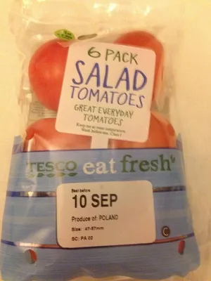 Salad Tomatoes Tesco 6, code 03041314
