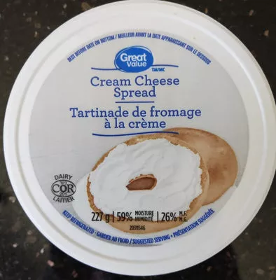 Cream Cheese Spread Great Value 227g, code 03244023