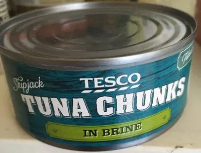 Tuna chunks in brine Tesco 160 g (120 g drained), code 03248980