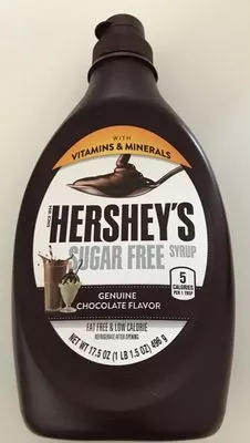 Hersheys Syrup Chocolate Flavor sugar free Hershey's , code 03412505