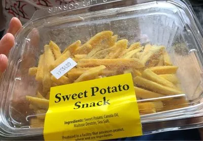 Sweet potato snack Kikka 141,75 g (5 Oz), code 0604215889414