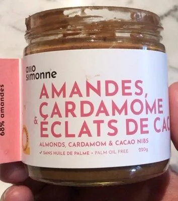 Amandes, Cardamome & eclats de cacao  , code 0628347310073
