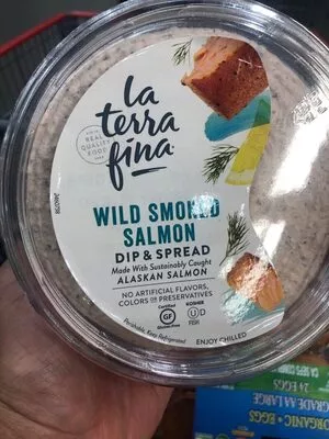 Wild smoked salmon dip & spread La Terra Fina , code 0640410513457